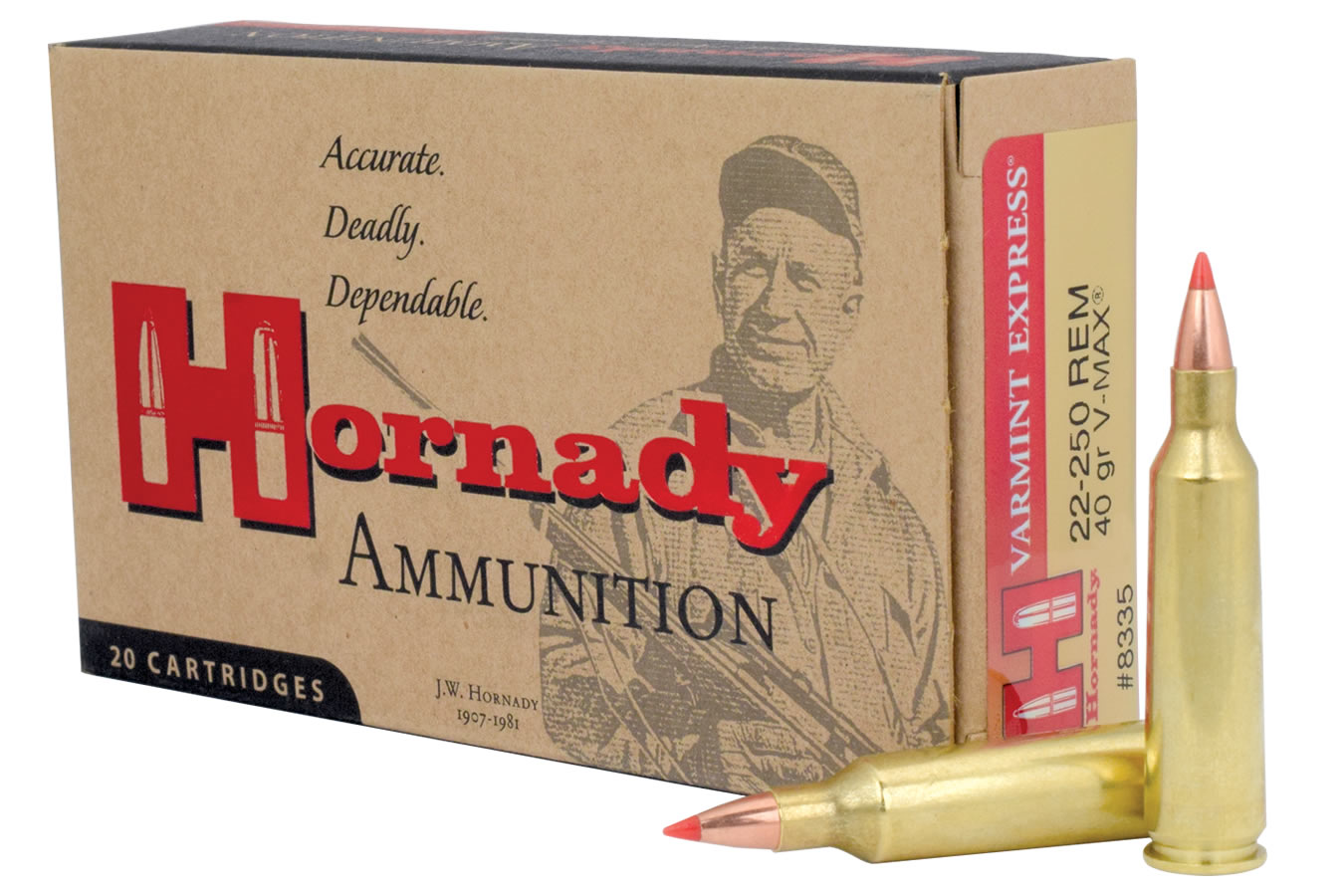 HORNADY 22-250 REM 40 GR V-MAX VARMINT EXPRESS