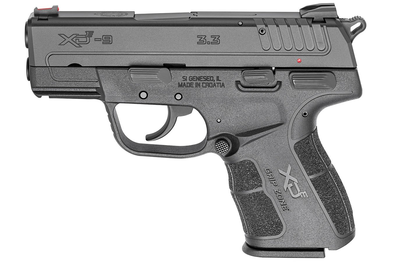 SPRINGFIELD XDE 9MM 3.3 INCH BLACK PISTOL