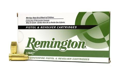 REMINGTON 40SW 165 gr MC UMC Police Trade Ammo 500 Round Case