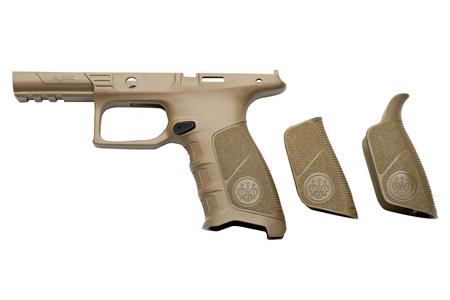 BERETTA APX Flat Dark Earth (FDE) Grip Frame with Additional Back Straps