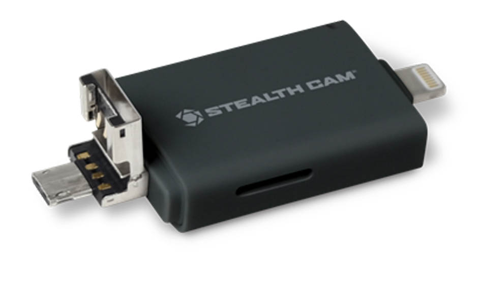 STEALTH CAM TRI CARD READER IOS AND USB