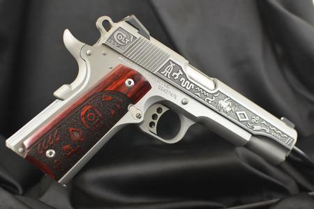COLT Cattle Brand XSE 45 ACP Last Cowboy Edition with Engraved Slide
