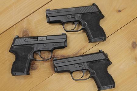 SIG SAUER P224 40SW DAK Police Trade-in Pistols (Good Condition)