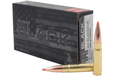Hornady 300 Blackout 208 gr A-MAX Black (Subsonic) 20/Box