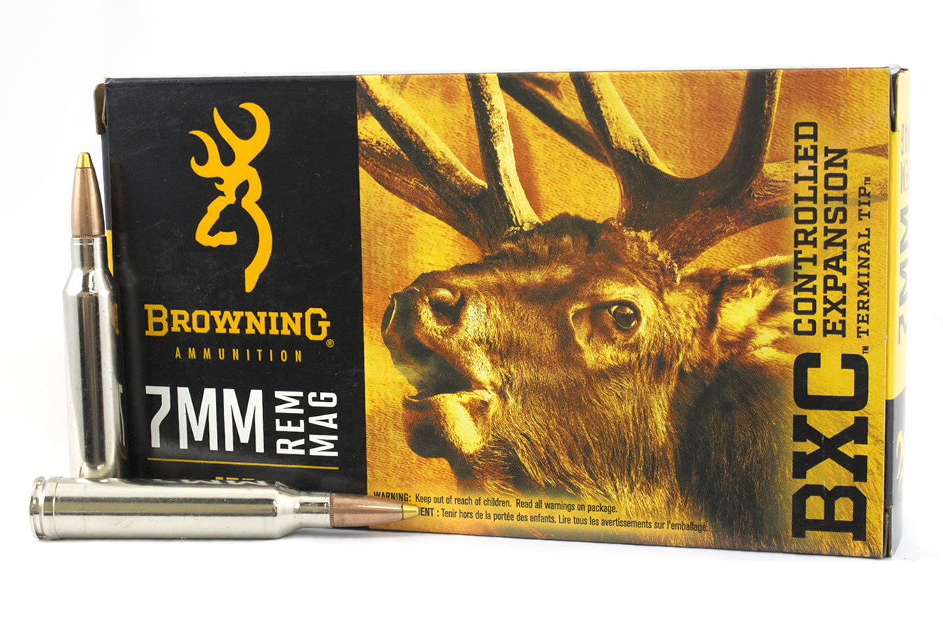 BROWNING AMMUNITION 7MM REM MAG 155 GR BXC BIG GAME