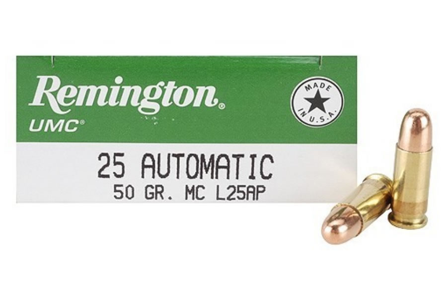 Remington 25 Auto 50 gr UMC 50/Box