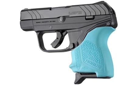 HOGUE INC HandAll Beavertail Grip Sleeve for Ruger LCP II (Aqua)