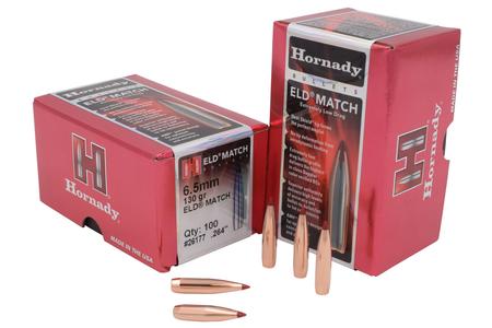 HORNADY 6.5mm 130 gr ELD Match 100/Box