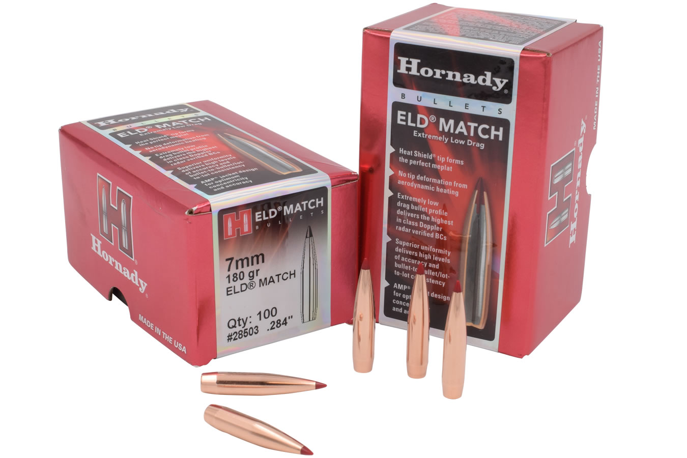 Hornady 7mm (.284) 180 gr ELD Match 100/Box