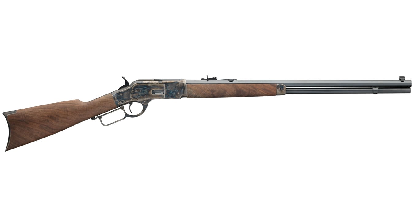 Winchester Model 1873 Sporter 45 Colt Octagon Lever Action Rifle with Color Case Hardened Receiver