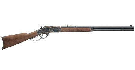 WINCHESTER FIREARMS Model 1873 Sporter 38/357 Octagon Lever Action Rifle with Color Case Hardened Re