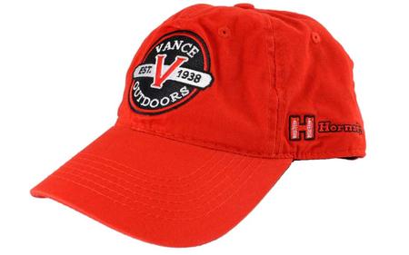 BALL CAP VANCE OUTDOORS AND HORNADY LOGO