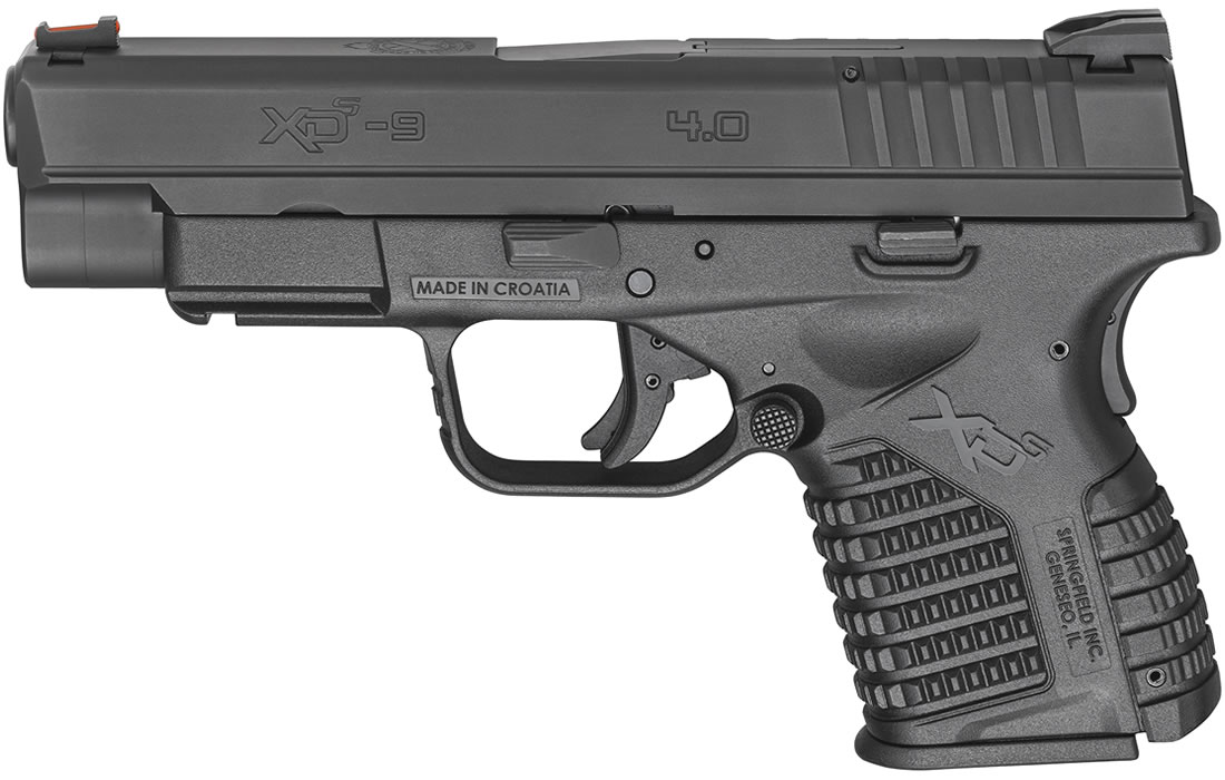 SPRINGFIELD XDS 4.0 SINGLE STACK 9MM BLACK