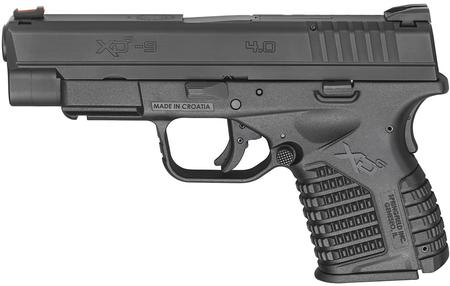 XDS 4.0 SINGLE STACK 9MM BLACK