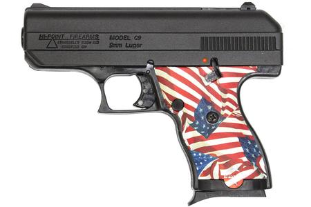 HI POINT C9 9mm Patriot Pistol with American Flag Grip