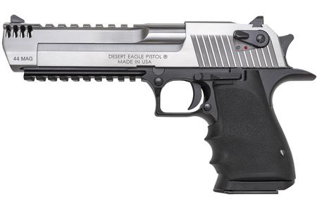 MAGNUM RESEARCH Desert Eagle Mark XIX L6 44 Mag Stainless Steel Slide with Black Aluminum Frame