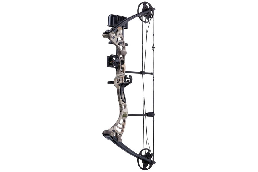 *CenterPoint Kronos AVCK55KT Vertical Compound Bow with Fiber Optic Sight 