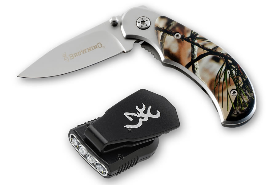 Browning Night Seeker 2, Light and Knife Combo