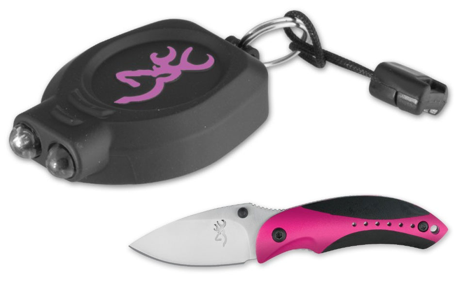 Browning ZPK Light and Minnow Knife Combo (Pink)