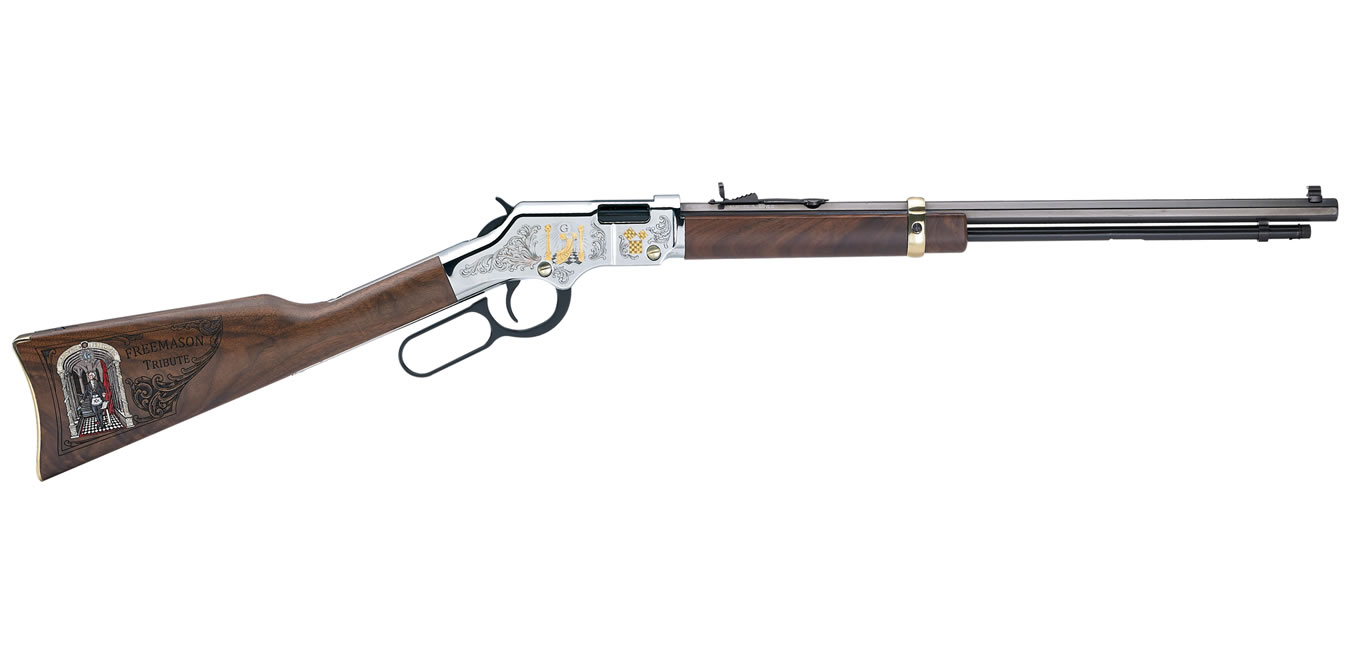 HENRY REPEATING ARMS GOLDEN BOY MASONS TRIBUTE HEIRLOOM RIFLE