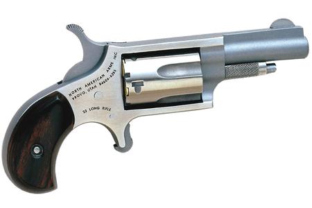 NORTH AMERICAN ARMS 22LR Mini Revolver with Rosewood Grips