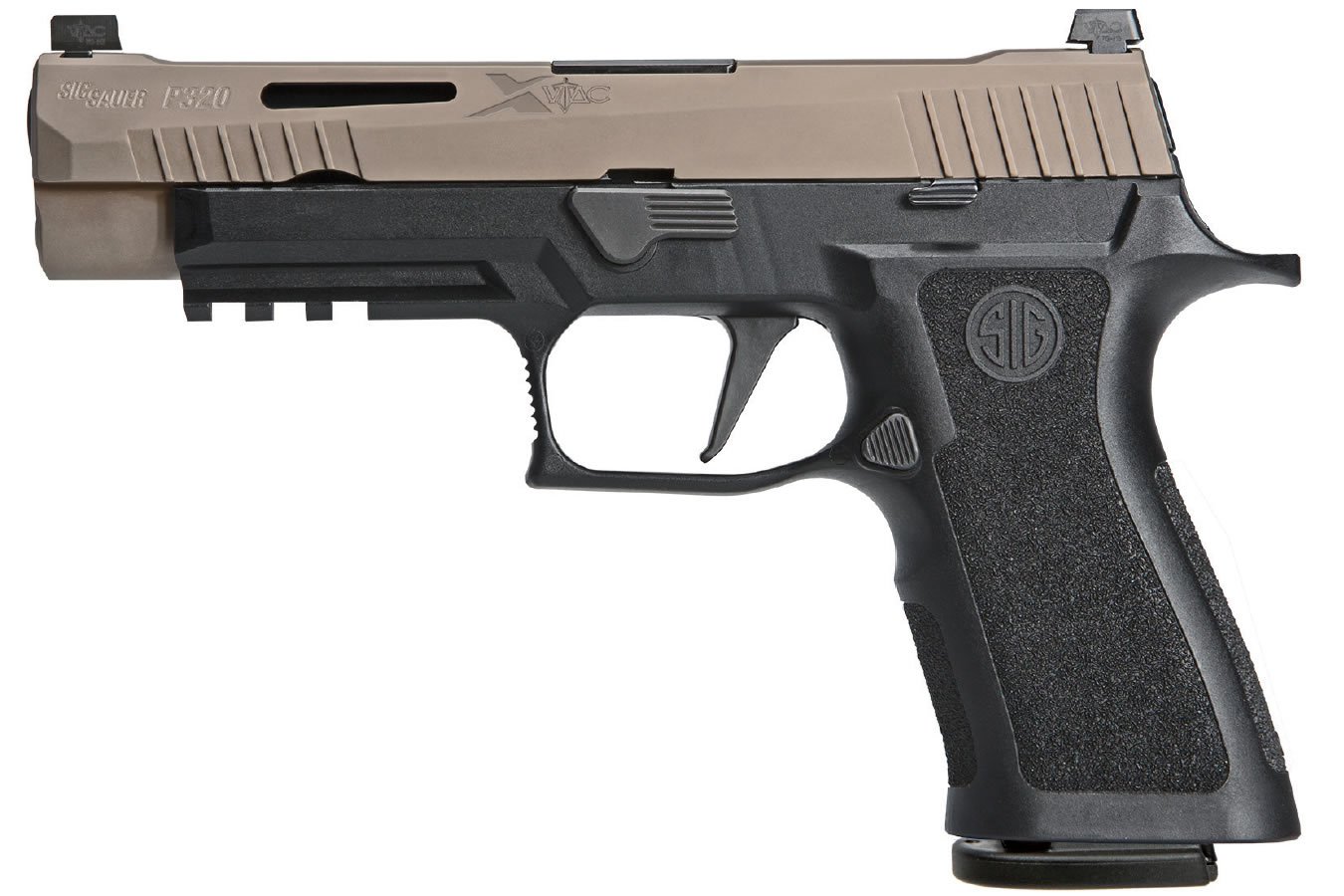 SIG SAUER P320 X-VTAC 9MM WITH FDE SLIDE