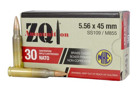 ZQI 5.56x45mm NATO SS109/M855 62 gr FMJ 30/Box