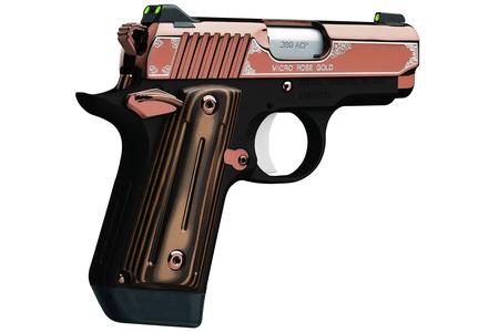 KIMBER Micro 380 Rose Gold 380 Auto Special Edition with Night Sights