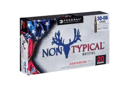 FEDERAL AMMUNITION 30-06 Springfield 150 gr Non-Typical Soft Point 20/Box