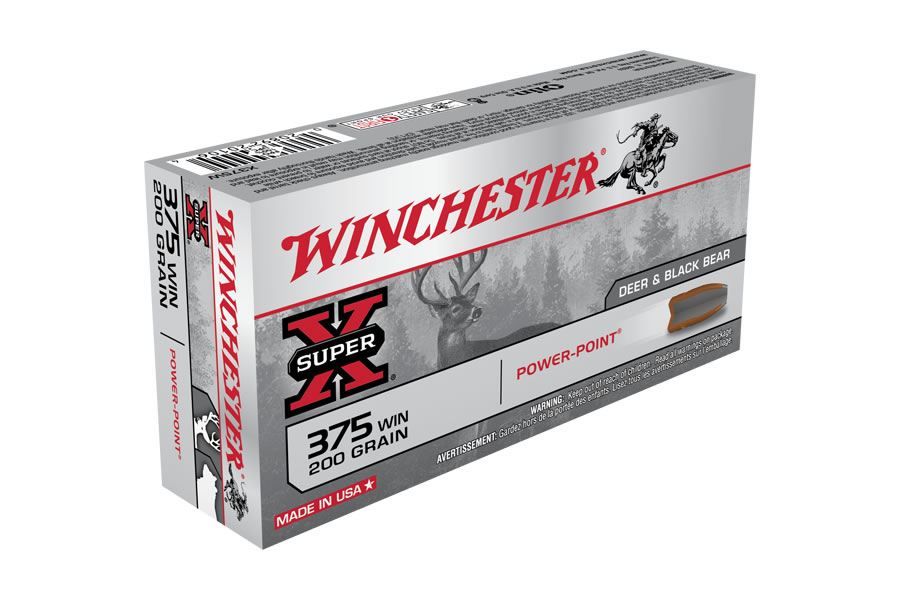 WINCHESTER AMMO 375 WIN 200 GR POWER-POINTSUPER-X