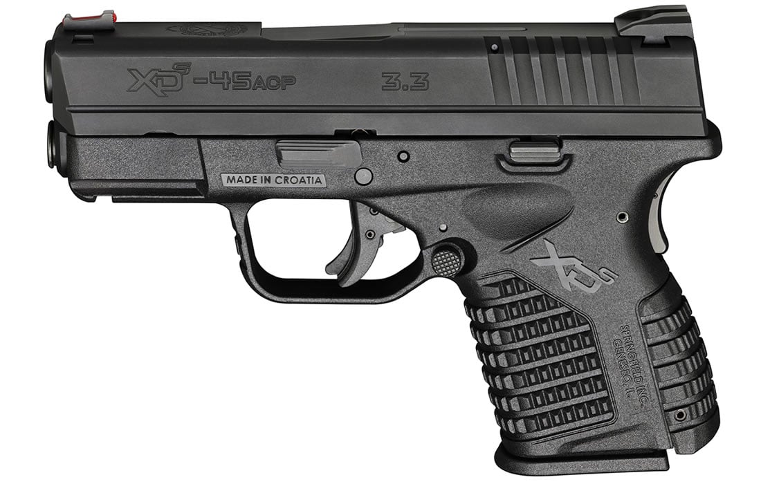 SPRINGFIELD XDS 3.3 SINGLE STACK 45ACP HOLIDAY PKG