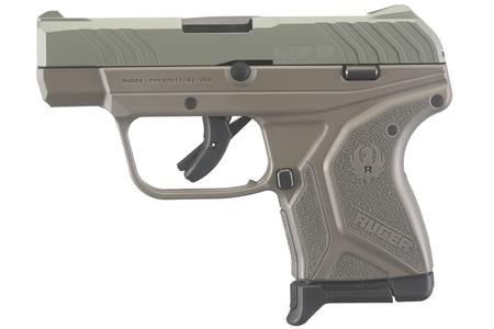 RUGER LCP II 380 ACP Carry Conceal Pistol with Elite Earth Cerakote Frame and Jungle G