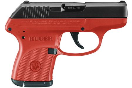 LCP 380 ACP BLACK/RED TITANIUM