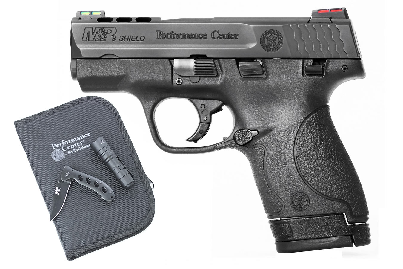 SMITH AND WESSON MP9 SHIELD 9MM PC PORTED EDC KIT