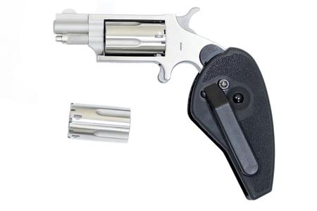 NORTH AMERICAN ARMS 22LR/22 WMR REVOLVER WITH HOLSTER GRIP