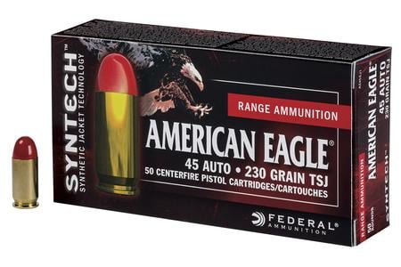 FEDERAL AMMUNITION 45 ACP 230 gr TSJ Syntech 50/Box