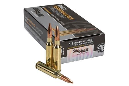 Sig Sauer 6.5 Creedmoor 140 gr Open Tip Match 20/Box