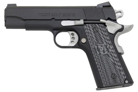 COLT 1911 Lightweight Commander 45 ACP Pistol with Bead Blasted Slide