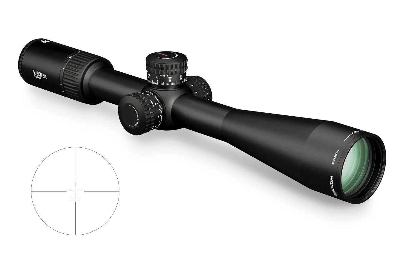 VORTEX OPTICS VIPER PST GEN II 5-25X50 W/ EBR-2C MRAD