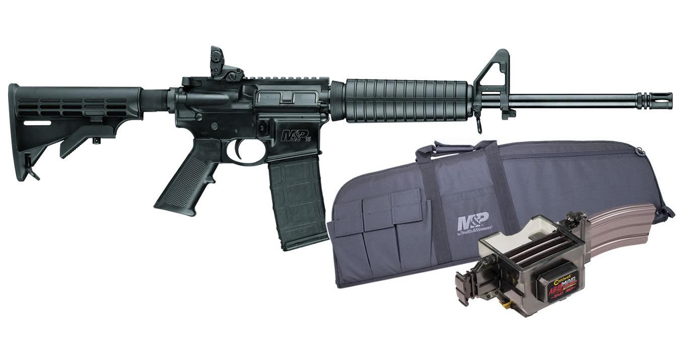 SMITH AND WESSON MP15 SPORT II 5.56 PACKAGE