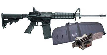 SMITH AND WESSON MP15 Sport II 5.56mm Rifle with Caldwell Mag Charger and Duty Series Gun Case