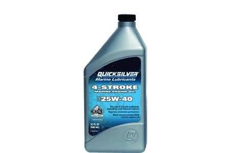 MERCRUISER 25W40 MOTOR OIL QT.