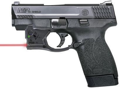 SMITH AND WESSON MP45 Shield 45 ACP Centerfire Pistol with No Thumb Safety and Viridian R5 Red Laser