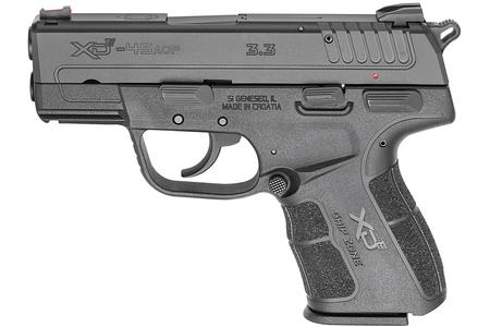 SPRINGFIELD XD-E 45 ACP DA/SA Concealed Carry Pistol (Black)