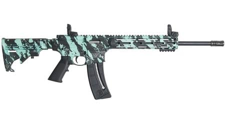 SMITH AND WESSON MP15-22 SPORT ROBINS EGG BLUE 22LR