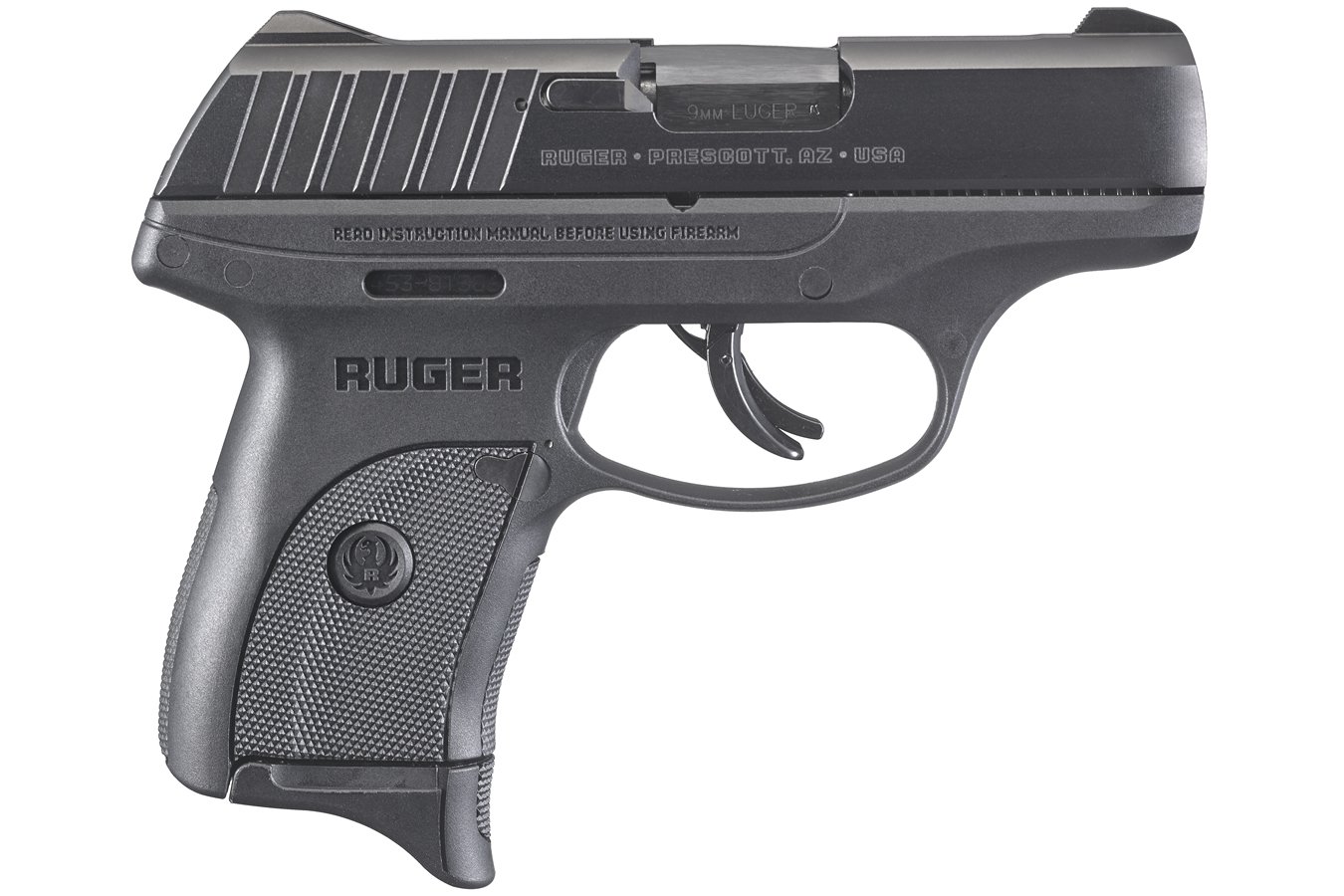 No. 10 Best Selling: RUGER EC9S 9MM BLACK PISTOL 3.12 IN BBL 