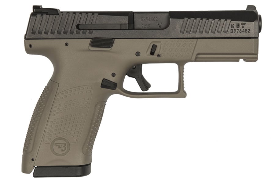 CZ P-10 C 9MM FDE STRIKER-FIRED PISTOL