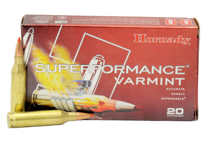 HORNADY 243 Win 87 gr V-Max Superformance Varmint 20/Box