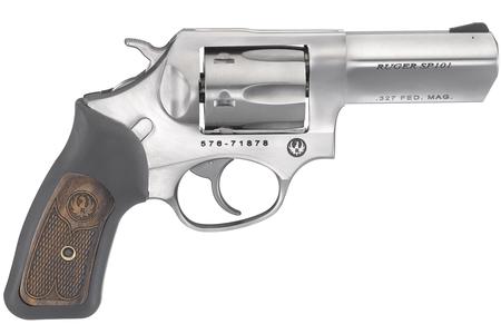 RUGER SP101 327 Federal Mag Double-Action Revolver with 3-Inch Barrel