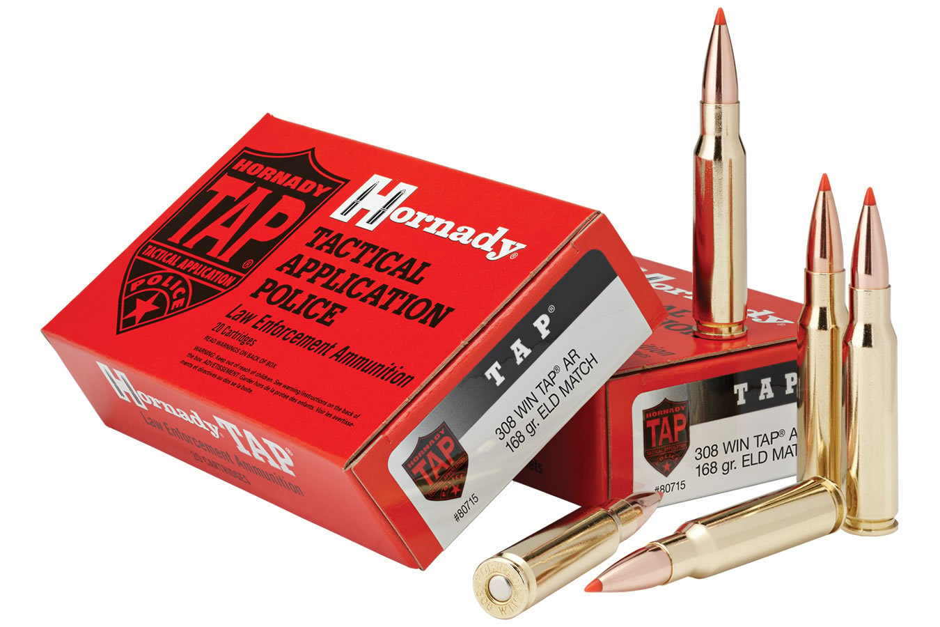 HORNADY 308 WIN 168 GR ELD MATCH TAP AR